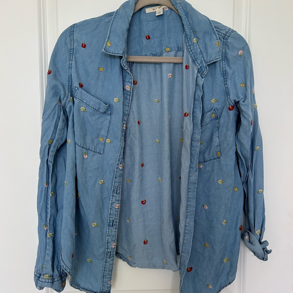 Miami button down shirt